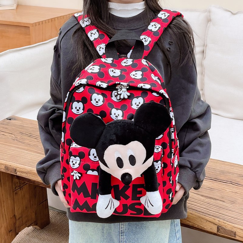 2025 New cartoon children's backpack, cute and stylish, kindergarten schoolbag, girls' backpack, baby travel backpack Specification drawing