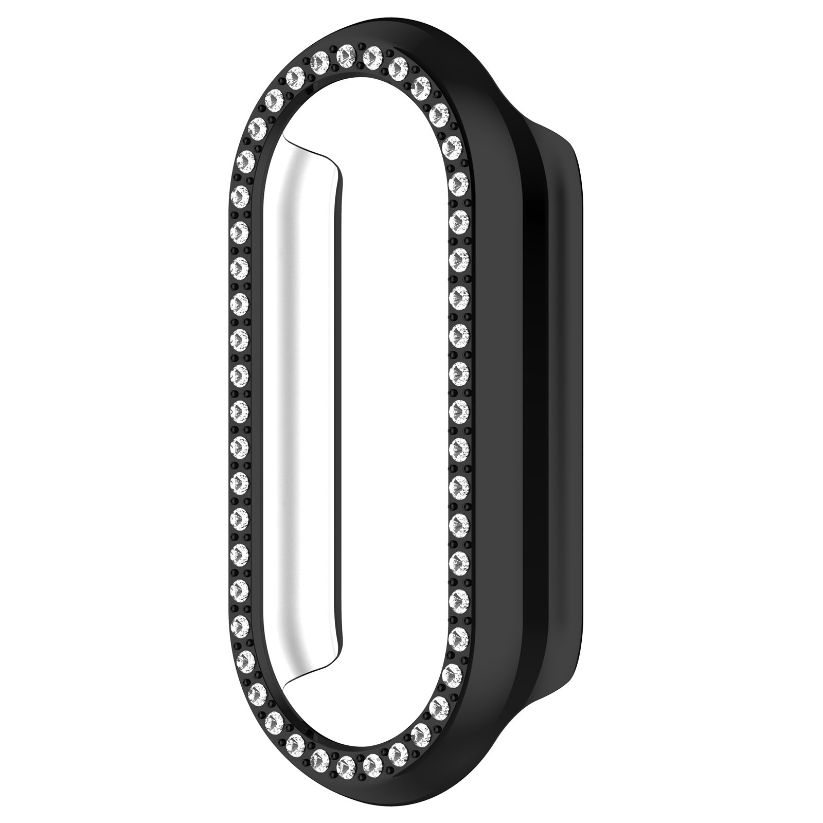 Xinyuan Shuntong is suitable for the Xiaomi Band 10 diamond-encrusted protective case 9 NFC hollowed-out Xiaomi 10 single-row diamond-encrusted watch case details Picture