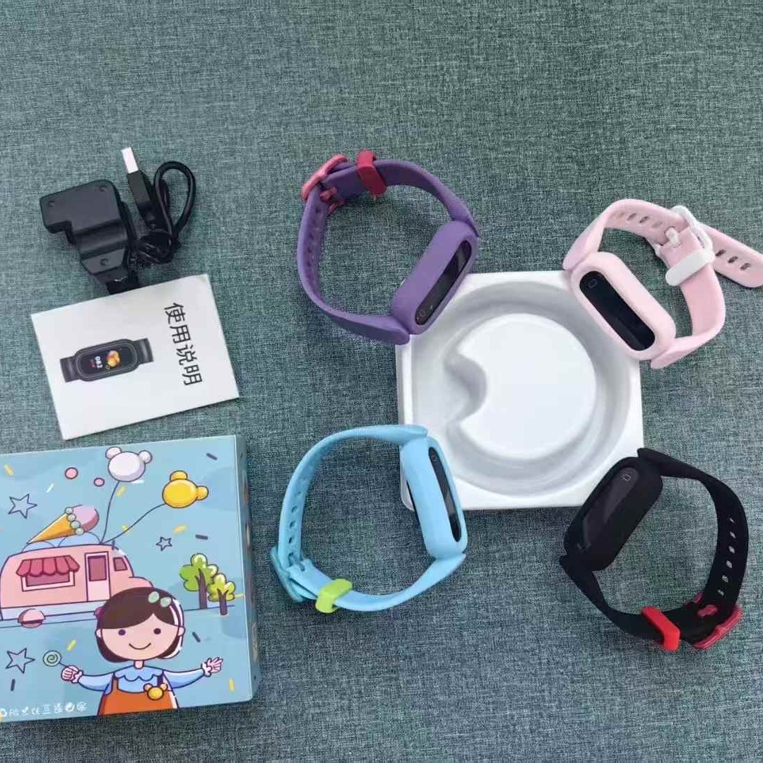 T12 Children's smart bracelet, T16 multi-functional heart rate, blood oxygen, sleep health monitoring student sports bracelet, waterproof Specification drawing