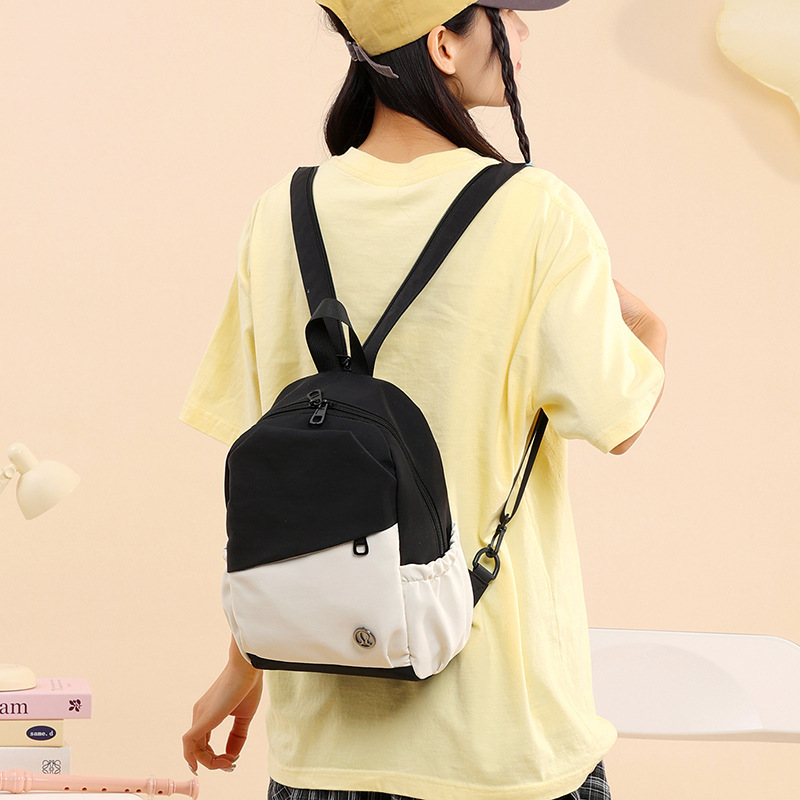 New versatile men's and women's unisex student commuting outdoor multi-functional chest bag, backpack, large-capacity cycling class bag Specification drawing