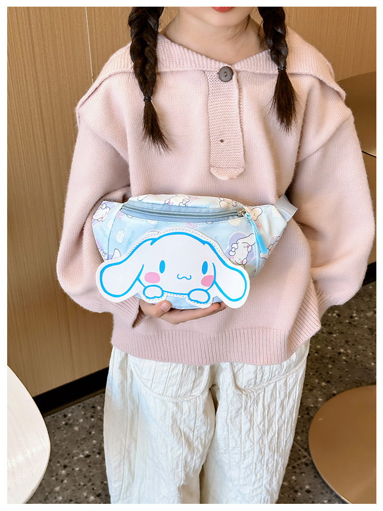 Sanrio Kuromi cute cartoon children's single-shoulder bag, crossbody bag, coin purse, candy storage bag Application Scenario