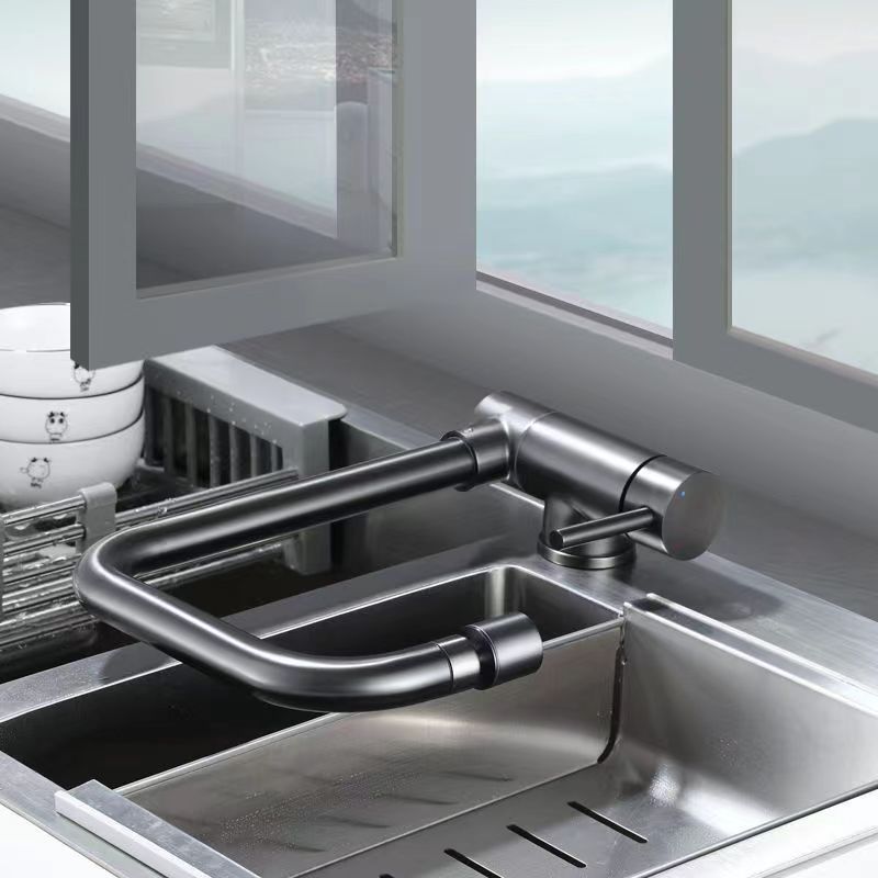 kitchen tap304 stainless steel kitchen faucet, rotatable faucet for household sink with window full figure