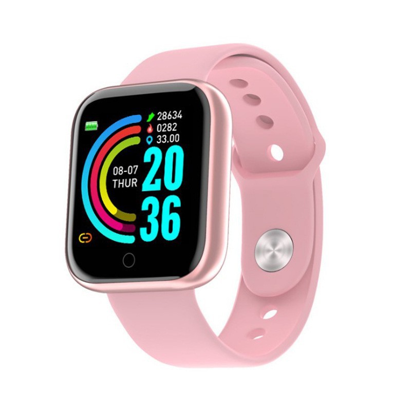Y68 Smart Bracelet new product Smart watch Cross-border D20 step count heart rate gift wholesale Y68 1.44 screen full figure