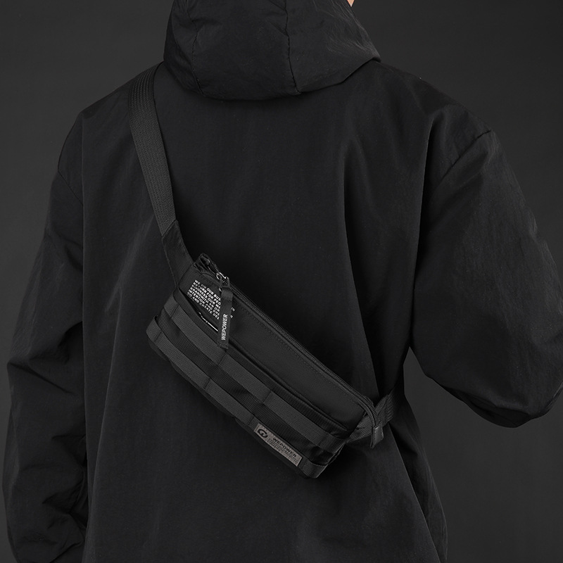 WEPOWER's new outdoor commuting small crossbody bag is a lightweight, wearable waist bag that is trendy, fashionable and water-resistant details Picture