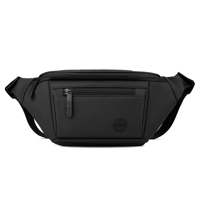 WEPOWER's new men's chest bag, daily sports outdoor crossbody bag, versatile single-shoulder small crossbody bag, casual waist bag Item Picture