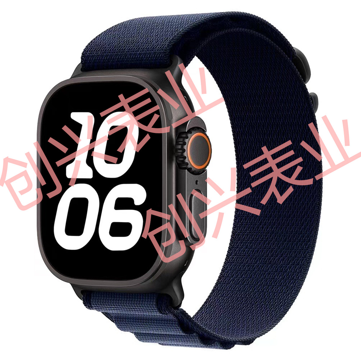 Suitable for applewatch with high-mountain loop nylon straps, iWatch 10th generation S9 Apple Watch ultra straps Specification drawing