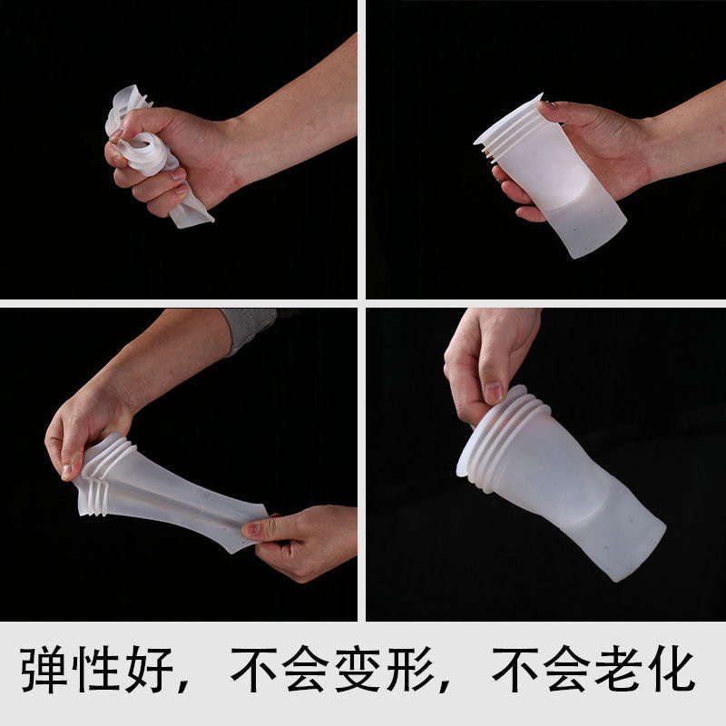 Dry toilet renovation, squat toilet, anti-odor device, odor plug, silicone plug head Item Picture