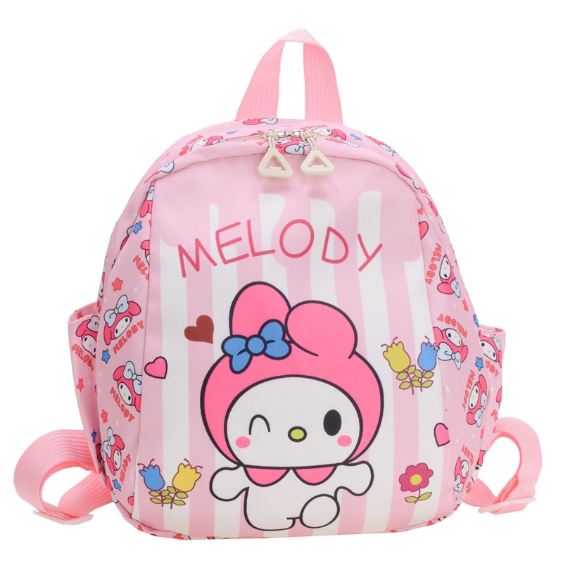 Cross-border cute kindergarten girls' small backpack, Korean version fashionable Kulomi schoolbag for going out, cartoon printed backpack Application Scenario