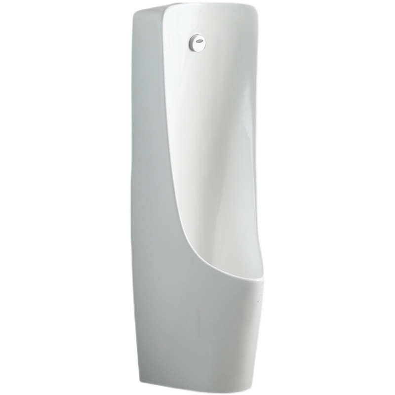 6wp [92% approval Rate] Wall-mounted floor-standing automatic sensor Ceramic men's urinal for adult urination Application Scenario