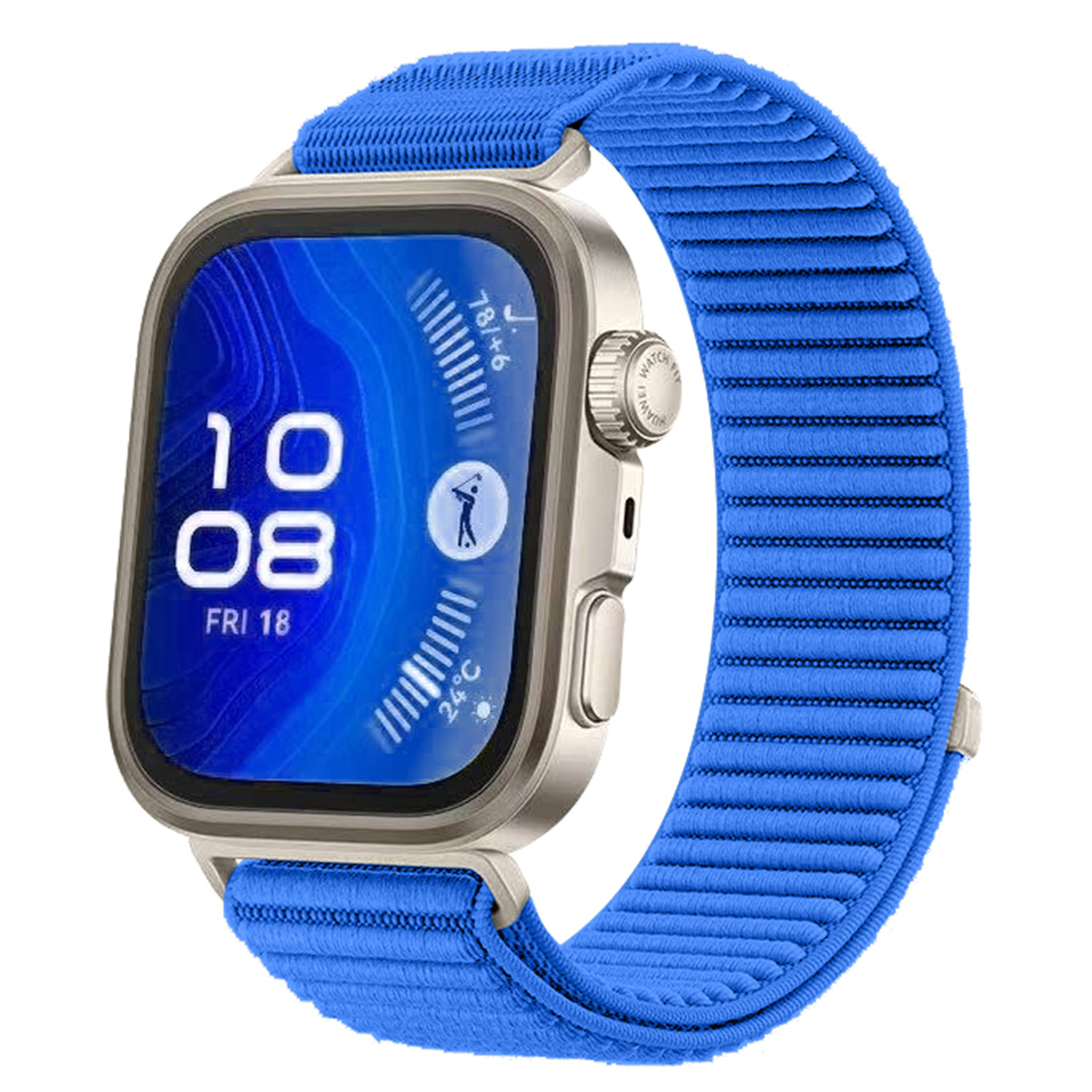 This watch is compatible with the Huawei Fit3/4 loop nylon strap and the HUAWEI Watch Fit4 Pro Velcro strap Item Picture