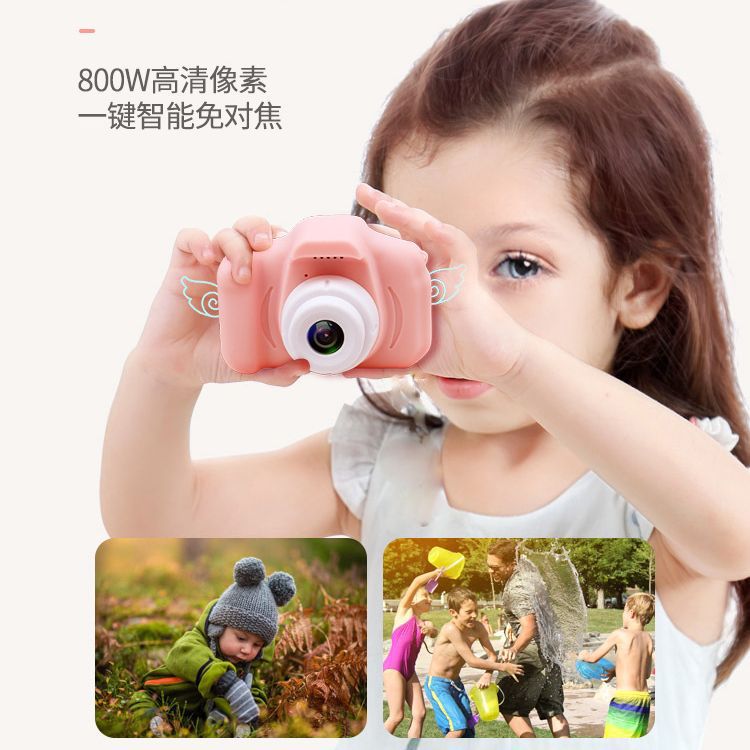 Batch X2 new Q5 cameras, mini dual-lens single-lens reflex digital cameras, rubber case cameras, trendy mirrorless cameras, portable Application Scenario