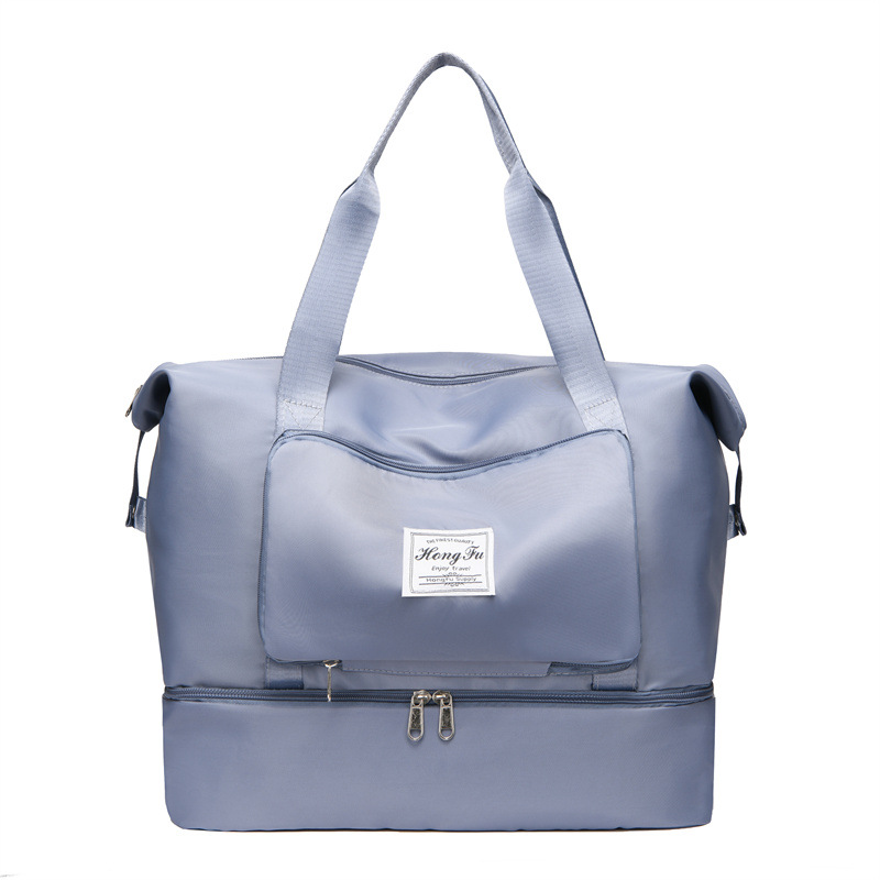 Factory direct sale Korean version large-capacity expandable luggage bag, travel bag, portable yoga and fitness bag for women to go out Item Picture