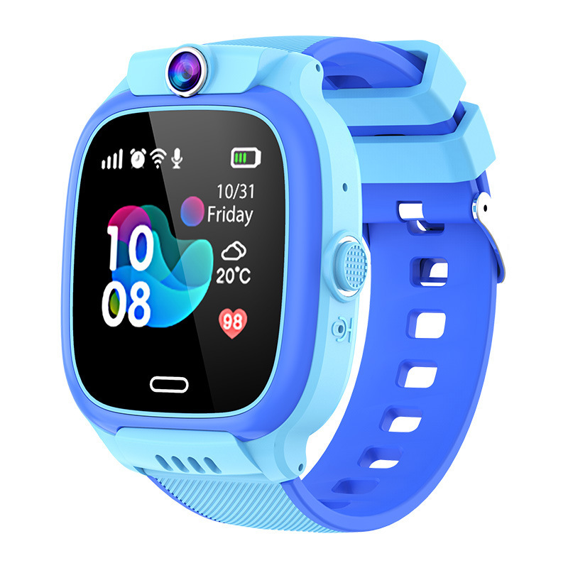 Cross-border foreign language Y31 children's smartwatch, Smart WIFI positioning, waterproof camera, weather alarm, multiple languages details Picture