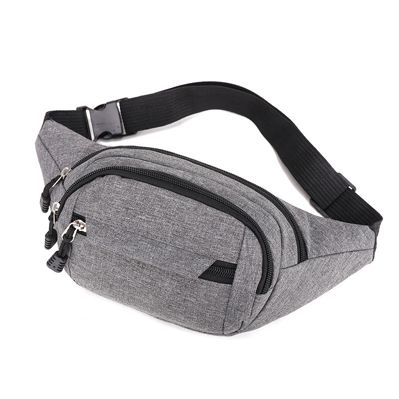 The new men's waist bag is a multi-functional large-capacity belt bag for work, waterproof and wear-resistant. It is also a business cash register wallet for women Item Picture