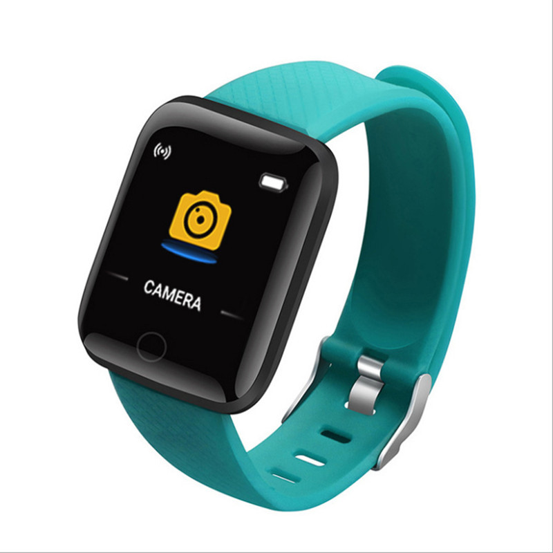 116plus Color Screen Smart Bracelet Information Bluetooth Sports Bracelet Heart Rate and Blood Pressure Electronic Monitoring Sleep D13 Item Picture