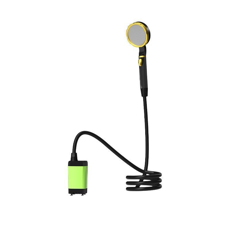 Outdoor bathing wonder: Electric showerhead, full-screen, simple and portable self-priming electric pump shower Item Picture