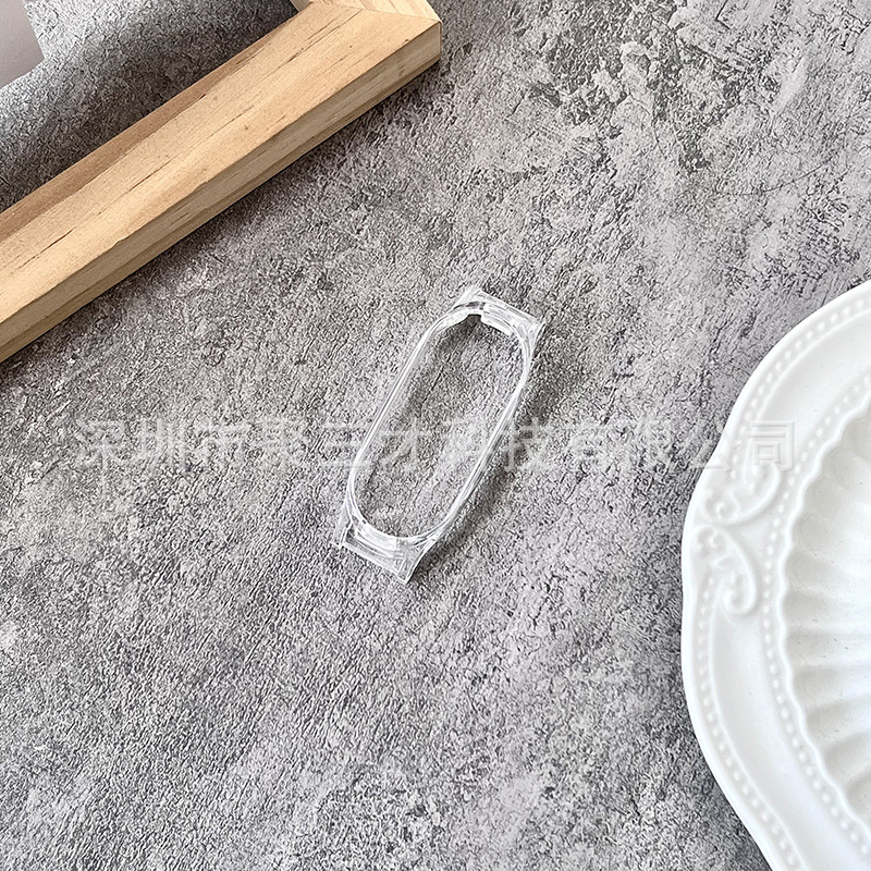 Applicable to Xiaomi Band 10/9/9pro, 8/7 frame metal connector, Redmi watch case Specification drawing