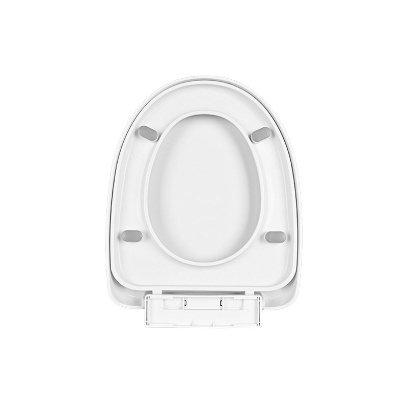 The manufacturer's upper and lower installation toilet seat covers, quick-release toilet seat covers for bathrooms, thickened slow-lowering toilet seat covers Item Picture