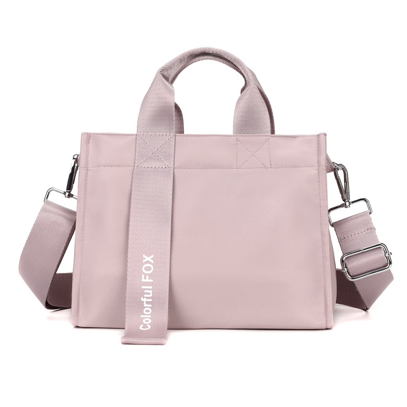 Colorful Fox shoulder bag custom LOGO, ladies' versatile nylon fabric, custom-made large-capacity crossbody bag upon request Item Picture