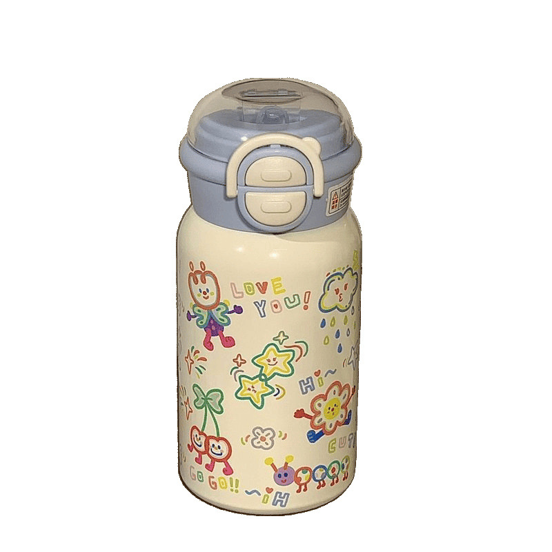 【 Hot Sales in the Store 】 Cute 316 new stainless steel insulated cup, portable for students, high appearance level, large capacity for double drinking Item Picture