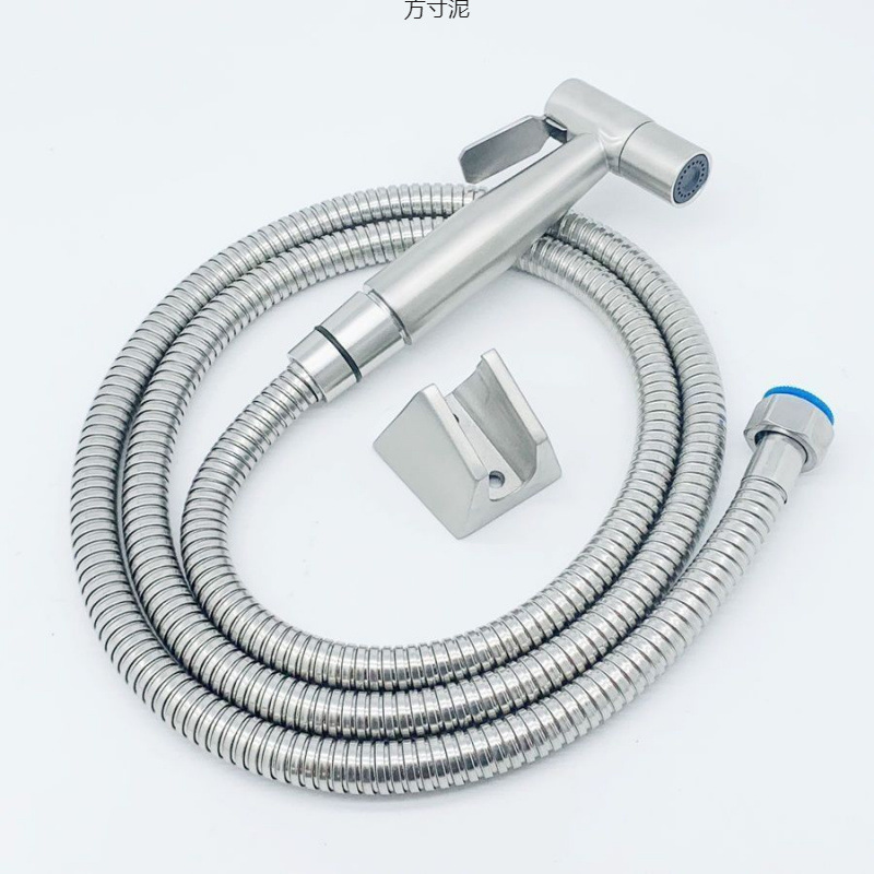 Sanitary ware nozzle 304 stainless steel toilet faucet set, pressurized flushing device, bidet cleaning wholesale factory full figure