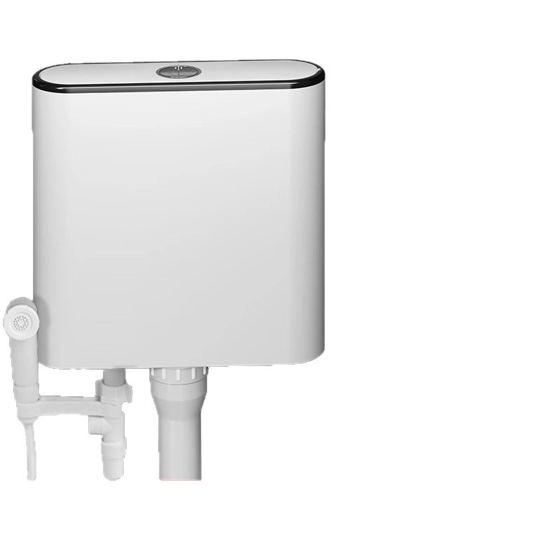 Bathroom water tank, household energy-saving toilet, squat toilet, flushing water tank, toilet bowl, squat toilet, and toilet bowl pumping complete set with high flushing power Application Scenario