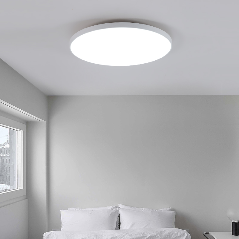 The bedroom three-proof ceiling lamp is ultra-thin, moisture-proof, insect-proof, dust-proof and water-proof. It is suitable for the kitchen, bathroom, balcony, study and corridor details Picture