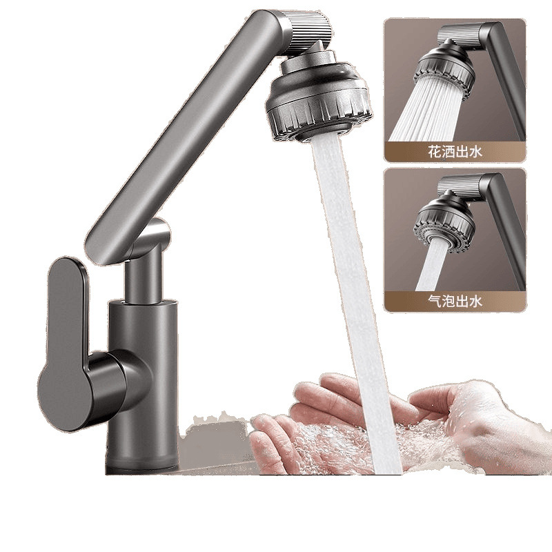 Faucet, washbasin, cold and hot water, kitchen washbasin, household universal rotating bathroom faucet, bathroom AliExpress Item Picture