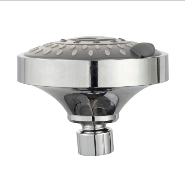 Cross-border American 4-inch concealed five-speed water-saving small top shower head, bathhouse and hotel shower head wholesale Specification drawing