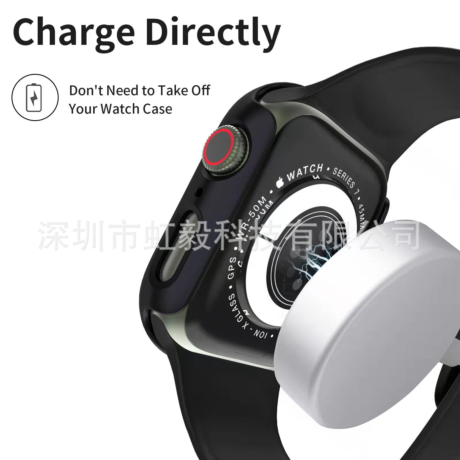 Available in stock for AppleWatch SE-Series10. Scratch-resistant, oil-sprayed, hollowed-out PC frame for cross-border use Application Scenario