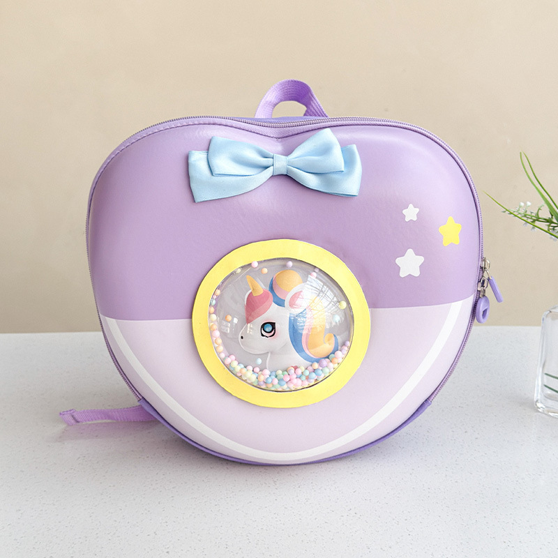 New love children's small schoolbags, cute backpacks for boys and girls, snack backpacks for kindergarten small class babies, cross-border Specification drawing