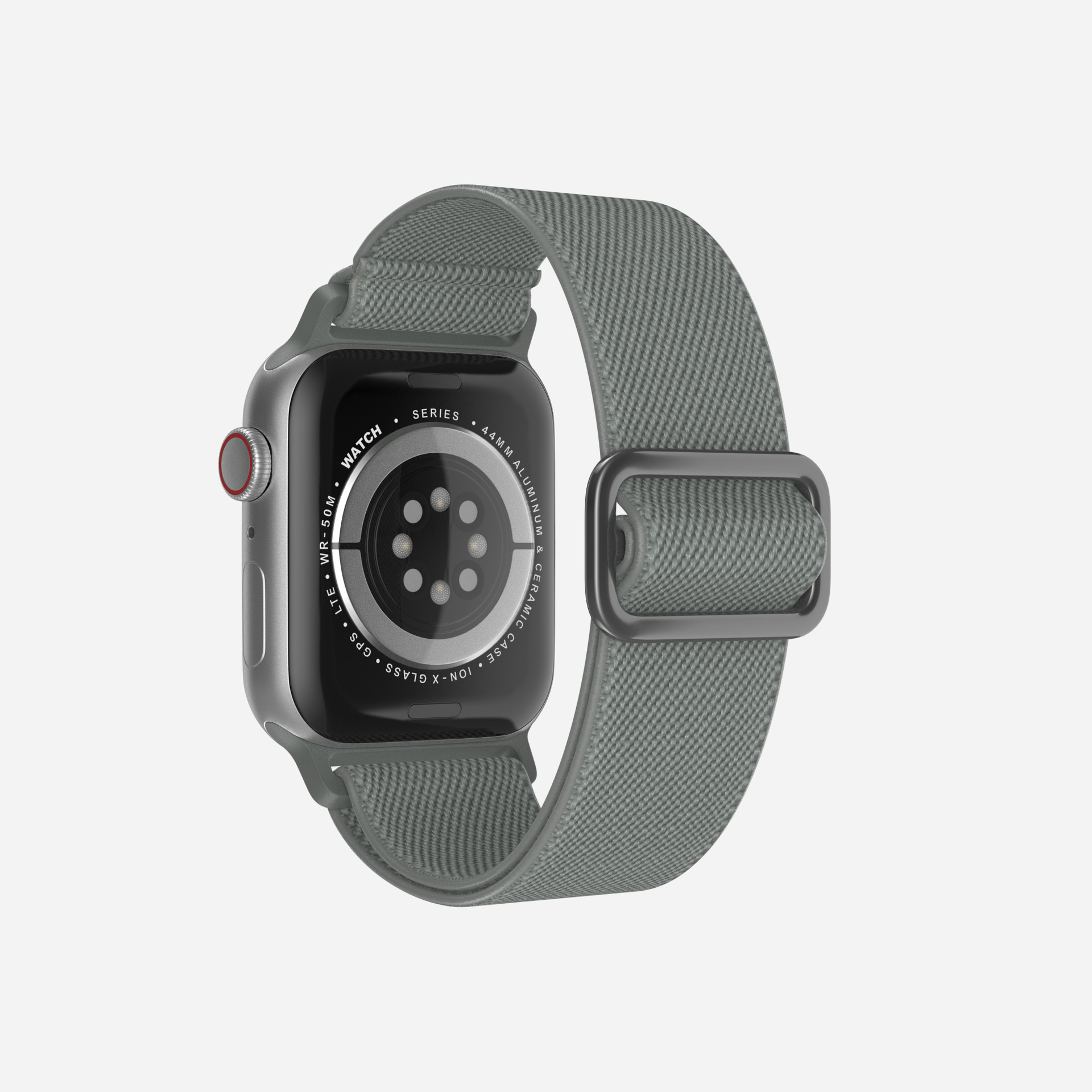 Suitable for Apple woven watch straps, Apple nylon watch straps, iwatch straps with ethnic style flat buckle stitching Specification drawing