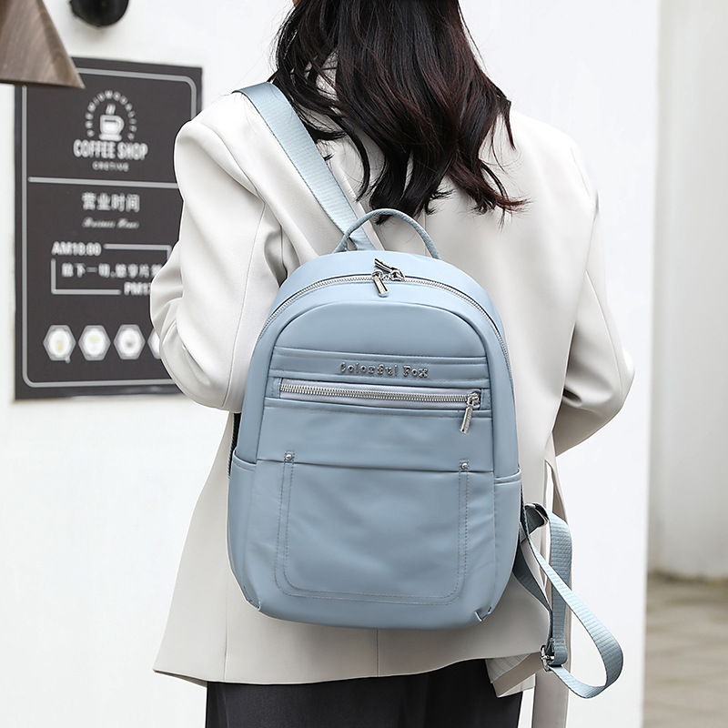 Colorful Fox's new Korean-style backpack for women is fashionable and trendy, with a large capacity and is durable for students Specification drawing