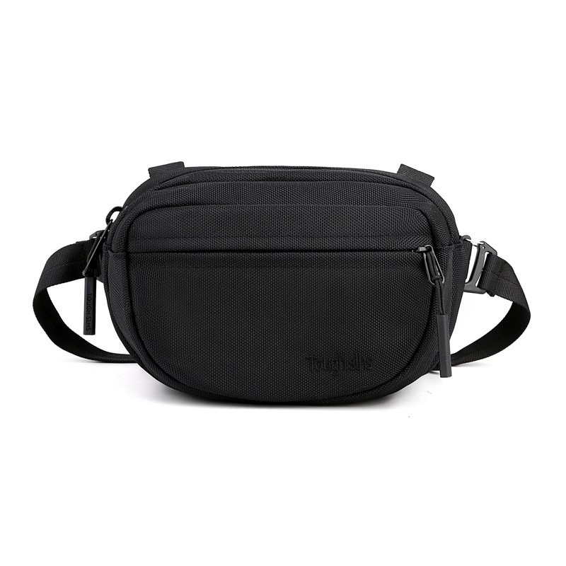 New sporty vest bag, casual, fashionable and simple waist bag, large-capacity trendy chest bag, fashionable and elegant men's bag Item Picture
