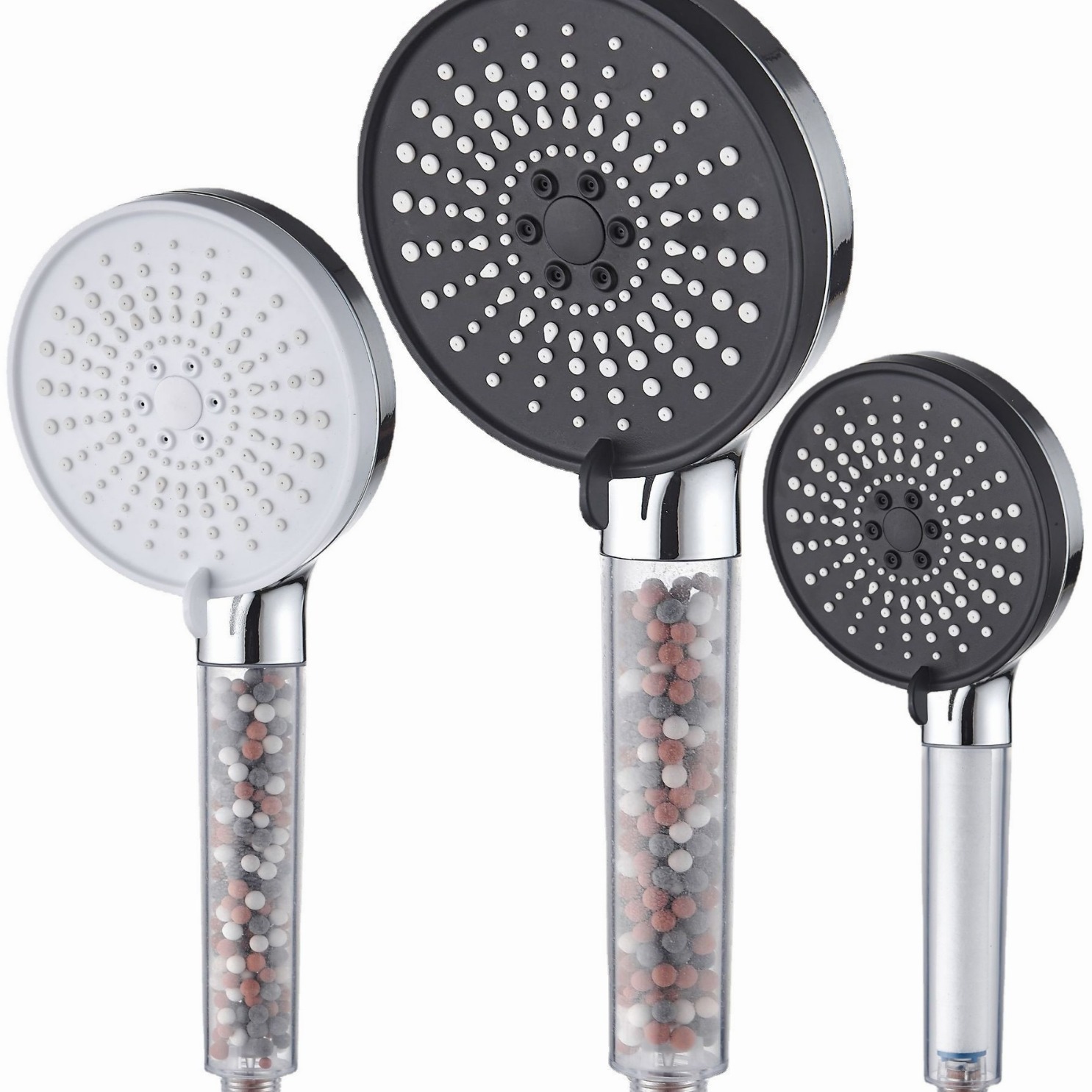 Cross-border five-speed adjustable high-pressure water outlet, negative ion hard water softening and filtration shower head Application Scenario