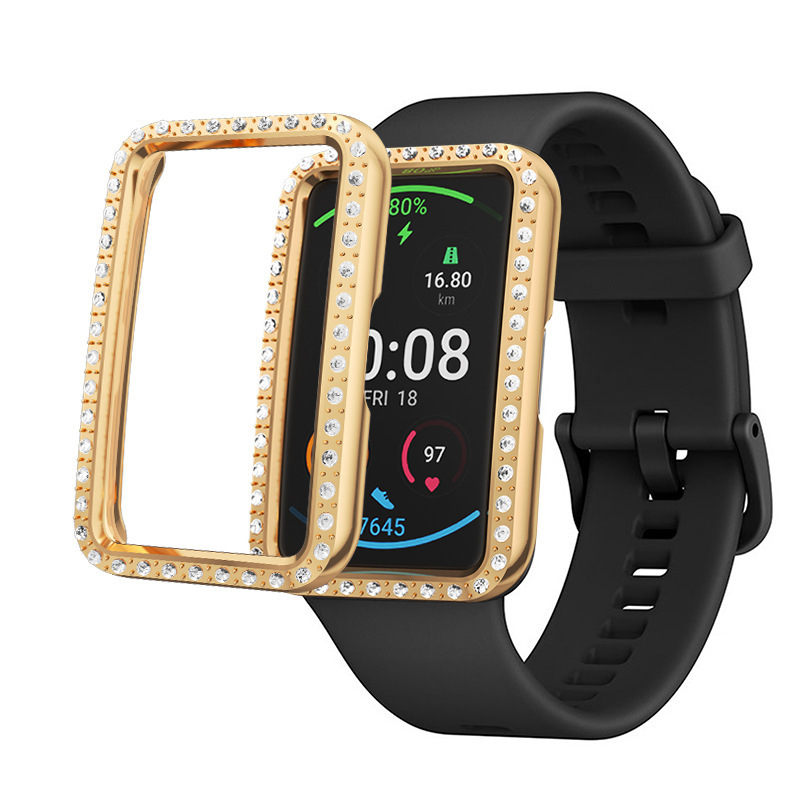 Applicable to Huawei watch fit watch integrated case, Huawei FIT protective case, OPPO watch free watch case Application Scenario
