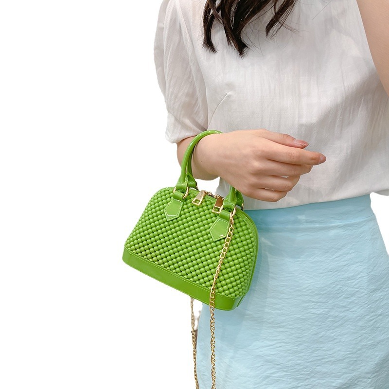 2025 Summer new PVC jelly bag, shell bag, cross-border handbag, trendy bestsellers, children's bag, crossbody women's bag Item Picture