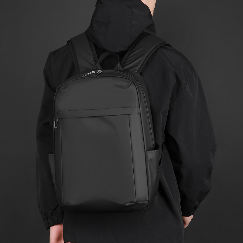 The new WEPOWER business backpack is a simple and casual middle school backpack with a large capacity for commuting and computer use details Picture