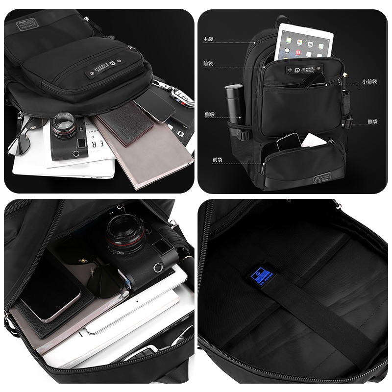 WEPOWER's new men's casual backpack, commuter laptop bag, and large-capacity business trip backpack Application Scenario