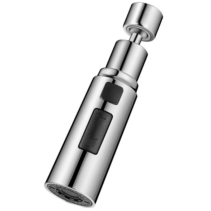 Kitchen pull-out faucet, multi-functional scratch-off, splash-proof, extended spout, universal rotary pressure booster, universal Item Picture