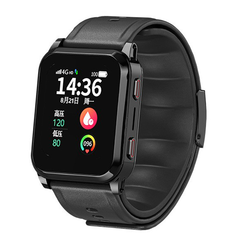 4G all-network smart positioning wristband, wrist heart rate, air pump, blood pressure, remote all-round detection health watch Specification drawing