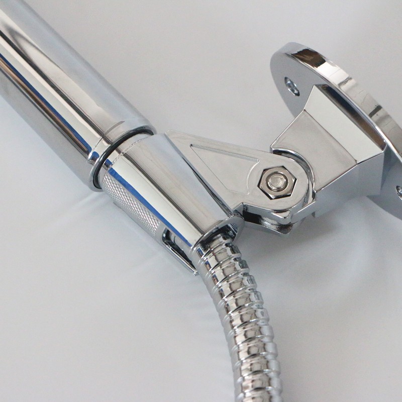 The adjustable shower head bracket, fixed base, perforated universal microphone bracket details Picture