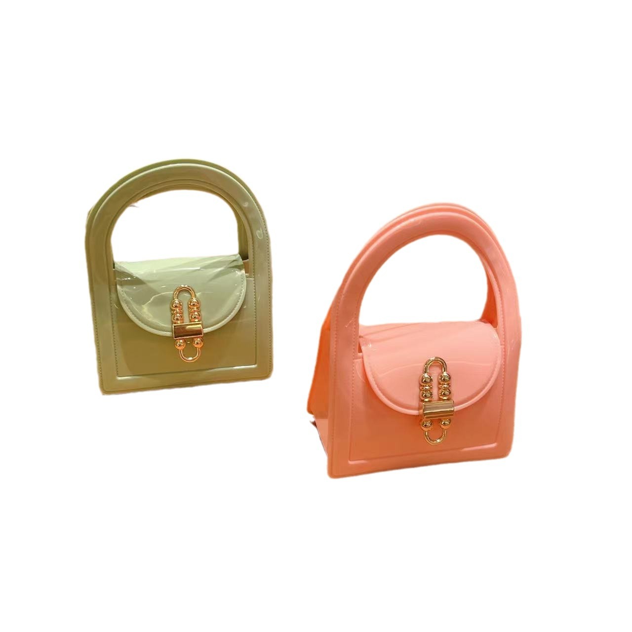 New jelly bag, mini bag, fashionable and trendy children's bag, simple and versatile cross-chain women's bag for Spring/Summer 2025 Item Picture