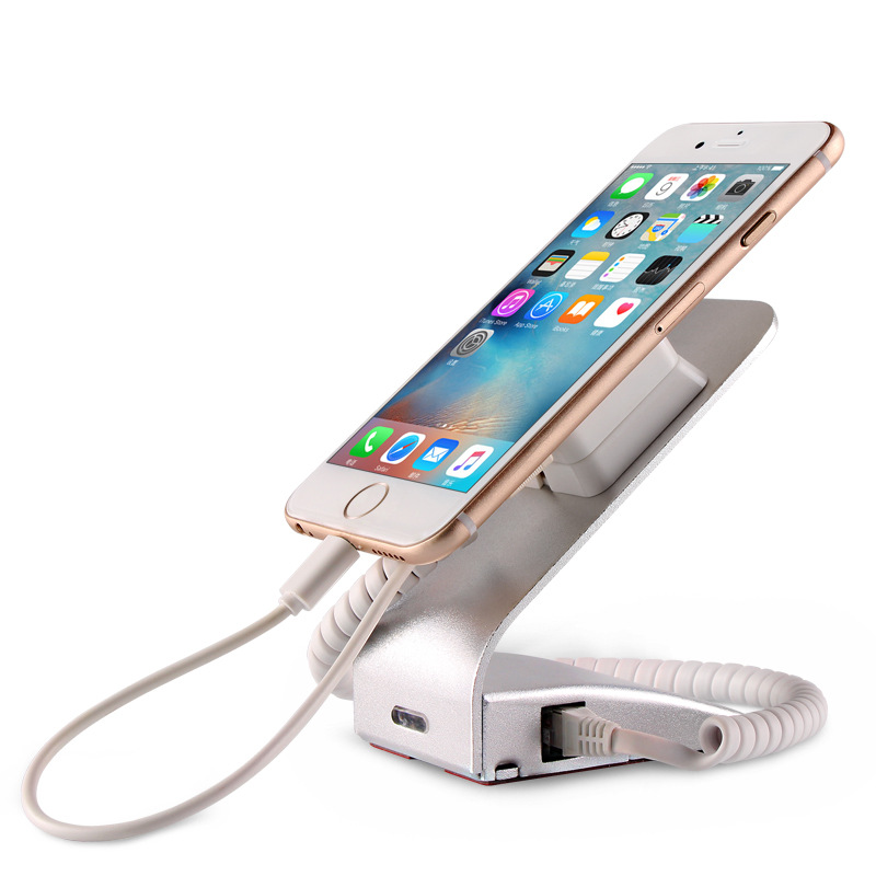 The mobile phone anti-theft display stand is suitable for the charging alarm of Xiaomi, Huawei and VIVO experience cabinets details Picture