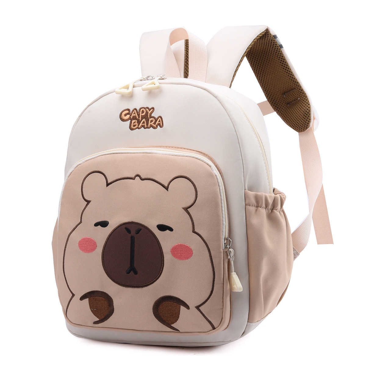 Cute little calf children's eggshell bag kindergarten schoolbag for boys and girls, cartoon cute and fun children's backpack Item Picture