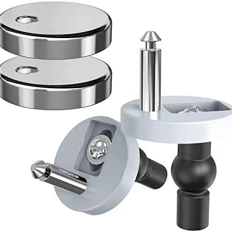 Toilet seat cover accessory cover plate screw connection piece cross-border combination cover plate screw stainless steel hinge full figure
