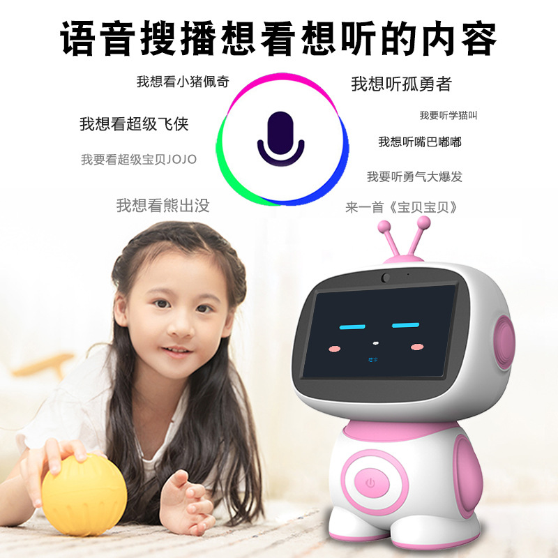 Factory direct sales of intelligent robot voice dialogue high-tech children's toys, early education learning machines, and early education robots Application Scenario