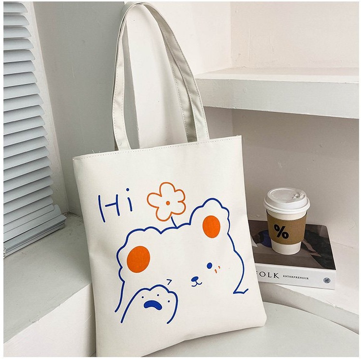 Trendy and fashionable single-shoulder bag for Spring/Summer 2024, a simple Oxford cloth bag for female students' after-school bags, available for wholesale in stock Specification drawing
