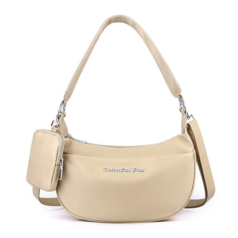 Colorful Fox women's fashionable and trendy underarm bag, Korean style versatile single-shoulder bag, cross-border sports handbag Item Picture