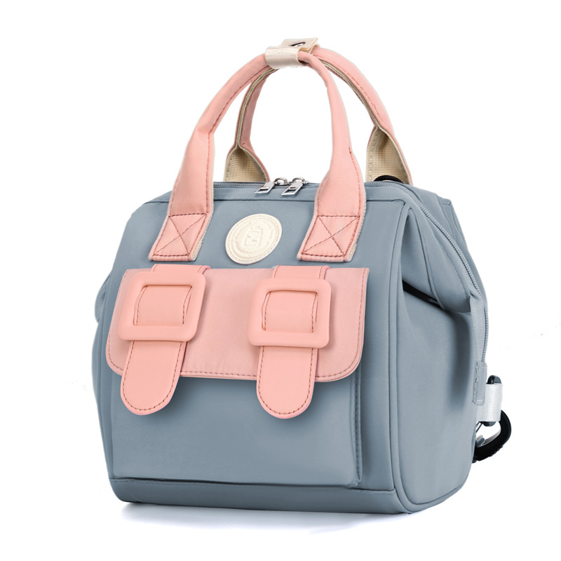 High appearance level crossbody mummy bag, young and fashionable mother and baby bag, handbag for mothers to walk their kids, large-capacity backpack Item Picture
